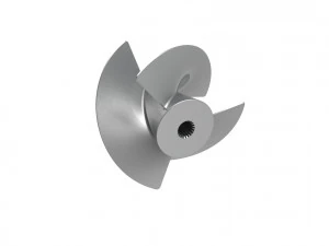 Jet ski propeller 3D Print Model