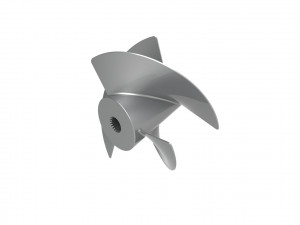 Jet ski propeller 3D Print Model
