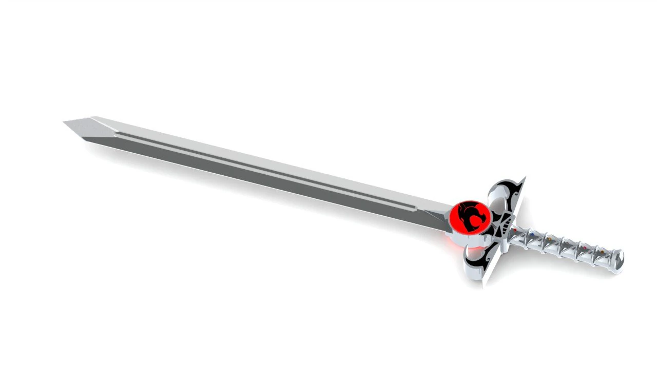 Sword Of Omens Thundercats 3D Print Model .c4d .max .obj .3ds .fbx .stl .blend 