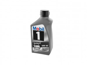 Mobil 10W-40 Oil bottle Model Cetak 3D