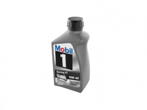 Mobil 10W-40 Oil bottle Model Cetak 3D