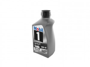 Mobil 10W-40 Oil bottle Model Cetak 3D