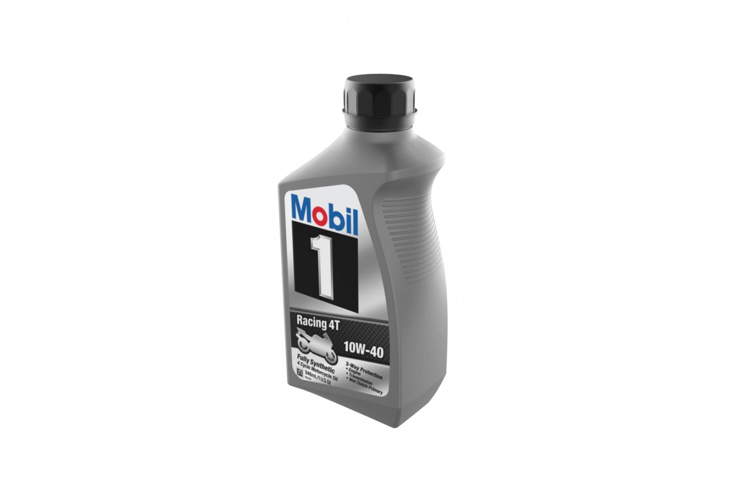 Mobil 10W-40 Oil Bottle 3D Принт Модель In Другое 3DExport