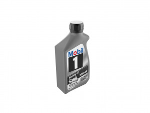 Mobil 10W-40 Oil bottle Model Cetak 3D