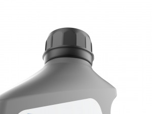 Mobil 10W-40 Oil bottle Model Cetak 3D