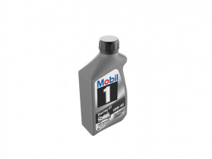 Mobil 10W-40 Oil bottle Model Cetak 3D