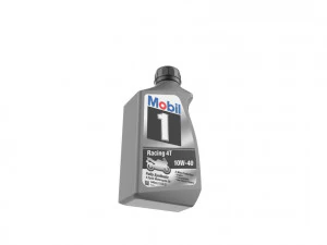 Mobil 10W-40 Oil bottle 3D Print Model