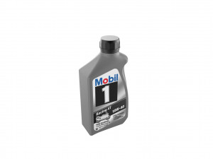 Mobil 10W-40 Oil bottle Model Cetak 3D