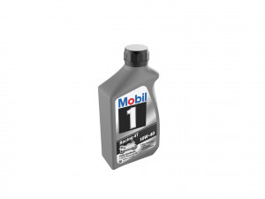 Mobil 10W-40 Oil bottle Model Cetak 3D