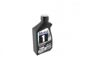 Mobil 10W-40 Oil bottle Model Cetak 3D