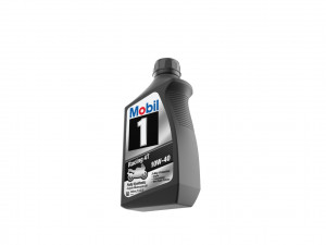 Mobil 10W-40 Oil bottle Model Cetak 3D