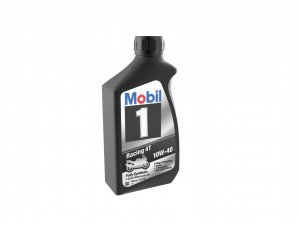 Mobil 10W-40 Oil bottle Model Cetak 3D