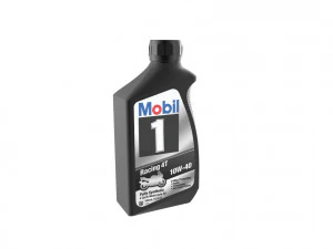 Mobil 10W-40 Oil bottle 3D Print Model