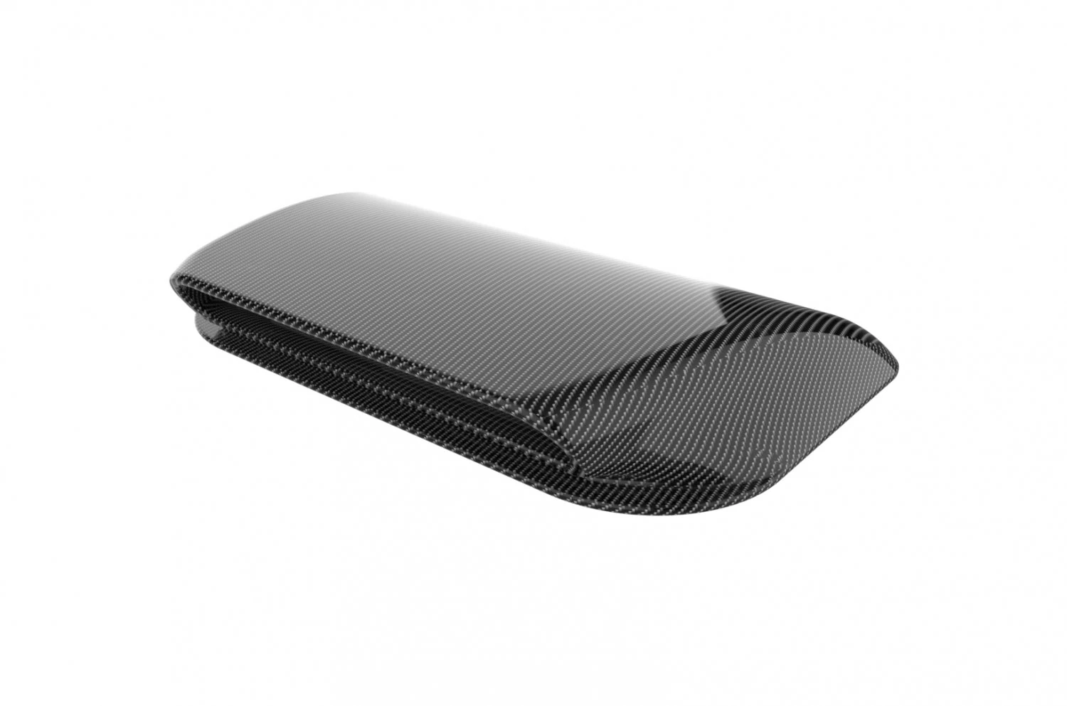 Carbon fiber hood scoop 3D Print Model .c4d .max .obj .3ds .fbx .stl .blend 