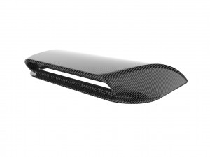 Carbon fiber hood scoop 3D Print Model