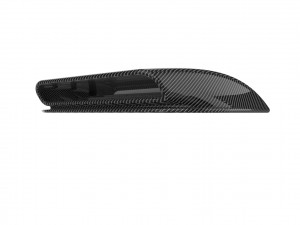 Carbon fiber hood scoop 3D Print Model