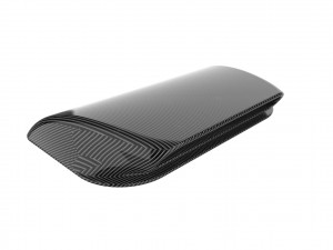 Carbon fiber hood scoop 3D Print Model
