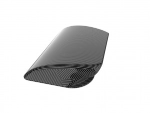 Carbon fiber hood scoop 3D Print Model
