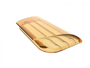Carbon fiber hood scoop 3D Print Model