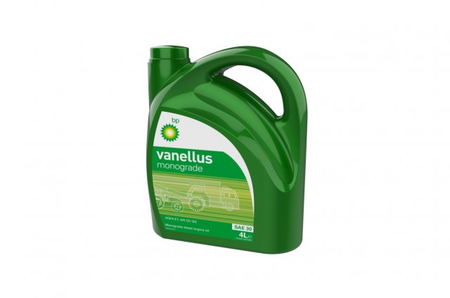 Bp Vanelus plastic oil Bottle 4L Modèles 3D en vedette .c4d .max .obj .3ds .fbx .stl .blend 