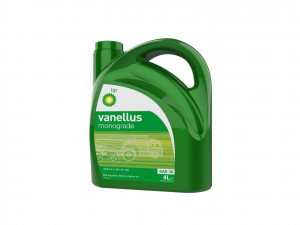 Bp Vanelus plastic oil Bottle 4L Modèles 3D en vedette
