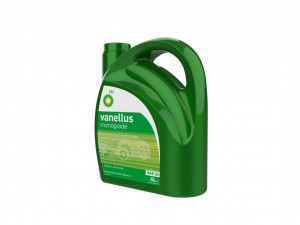 Bp Vanelus plastic oil Bottle 4L Modèles 3D en vedette