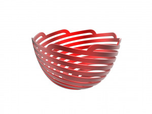 Spiral Bowl 3D प्रिंट मॉडल