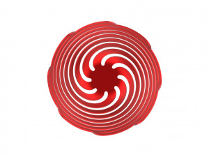 Spiral Bowl 3D प्रिंट मॉडल