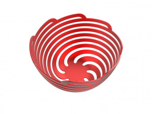 Spiral Bowl 3D प्रिंट मॉडल