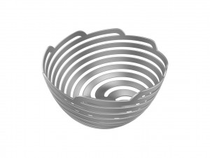 Spiral Bowl 3D प्रिंट मॉडल