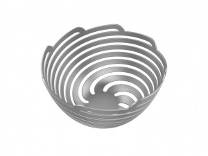 Spiral Bowl 3D प्रिंट मॉडल