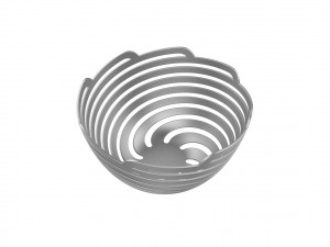 Spiral Bowl 3D प्रिंट मॉडल