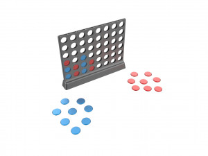 Connect 4 game 3D Print Model