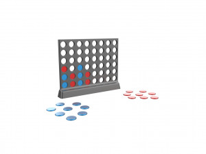 Connect 4 game 3D 프린트 모델