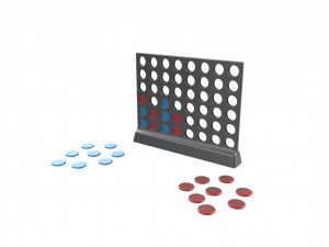 Connect 4 game 3D 프린트 모델