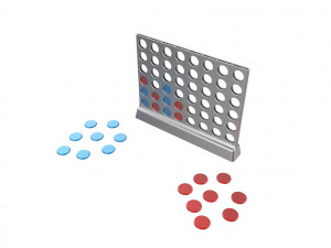 Connect 4 game 3D 프린트 모델