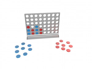 Connect 4 game 3D 프린트 모델