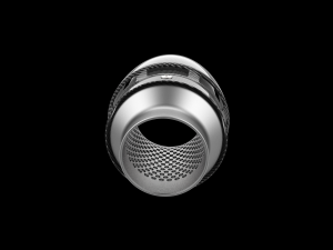 Exhaust Muffler Tip with Carbon Cover 3D 打印模型