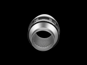Exhaust Muffler Tip with Carbon Cover 3D Print Model