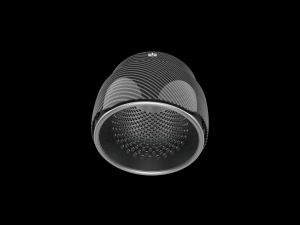 Exhaust Muffler Tip with Carbon Cover 3D 打印模型