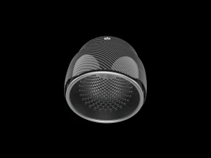 Exhaust Muffler Tip with Carbon Cover 3D Print Model