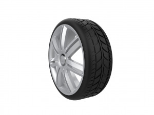 Audi A3 S3 Car Wheel Rim 3D प्रिंट मॉडल