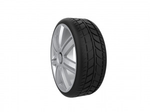 Audi A3 S3 Car Wheel Rim 3D प्रिंट मॉडल