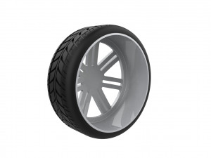 Audi A3 S3 Car Wheel Rim 3D प्रिंट मॉडल