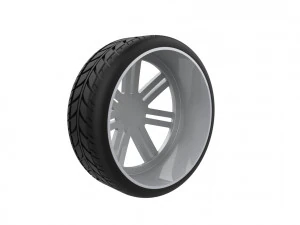 Audi A3 S3 Car Wheel Rim 3D Print Model