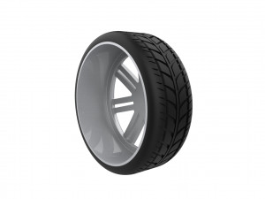 Audi A3 S3 Car Wheel Rim 3D प्रिंट मॉडल