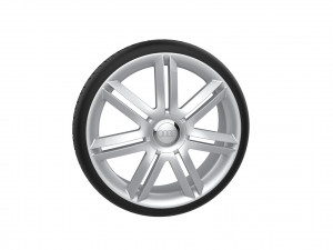 Audi A3 S3 Car Wheel Rim 3D प्रिंट मॉडल