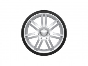Audi A3 S3 Car Wheel Rim 3D प्रिंट मॉडल