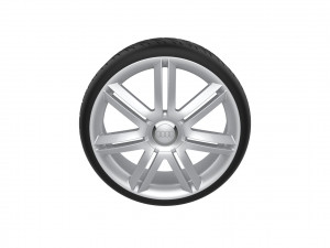 Audi A3 S3 Car Wheel Rim 3D प्रिंट मॉडल