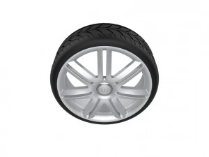 Audi A3 S3 Car Wheel Rim 3D Print Model
